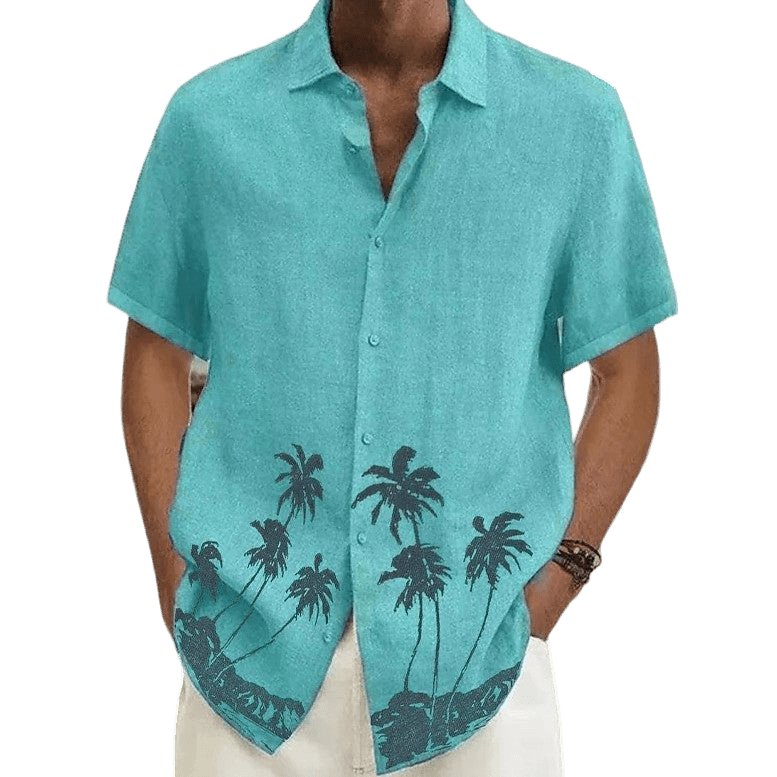 Summer Fashion Trend Beach Short Sleeve - www.SharpDuds.com