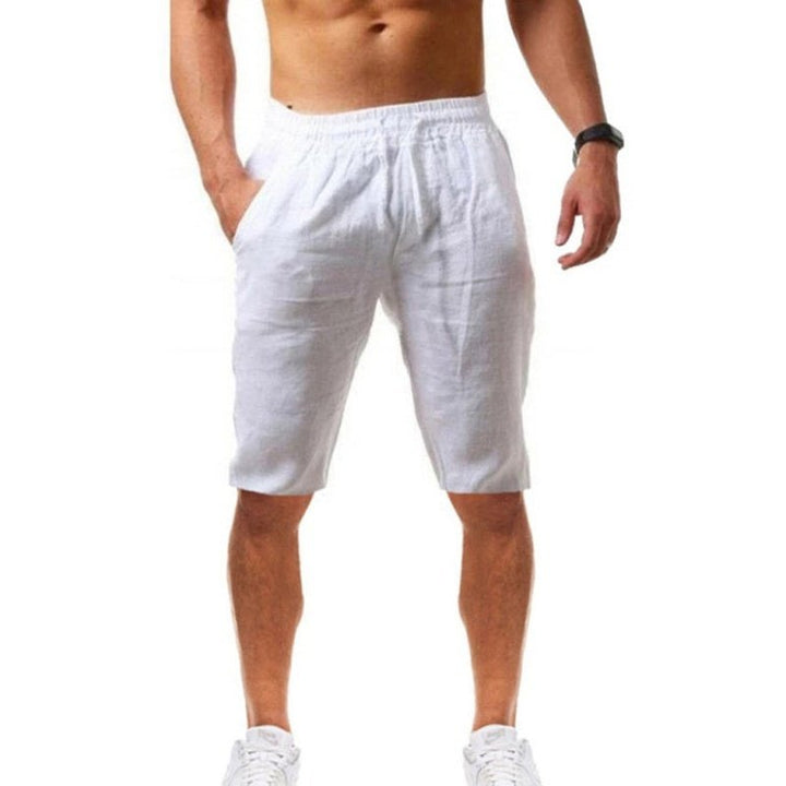 Summer Large Size Cropped Casual Pants For Men - www.SharpDuds.com