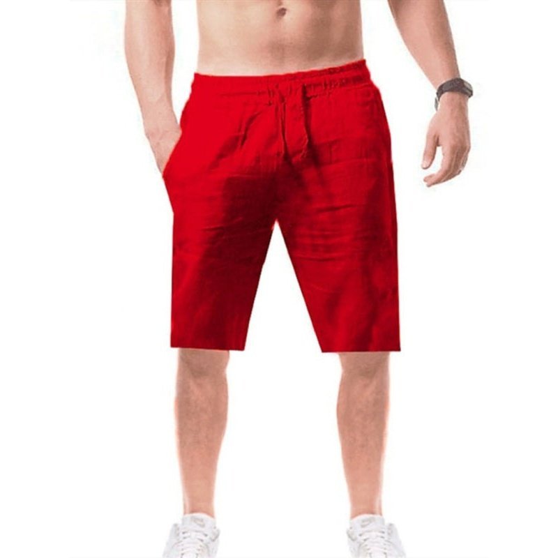 Summer Large Size Cropped Casual Pants For Men - www.SharpDuds.com