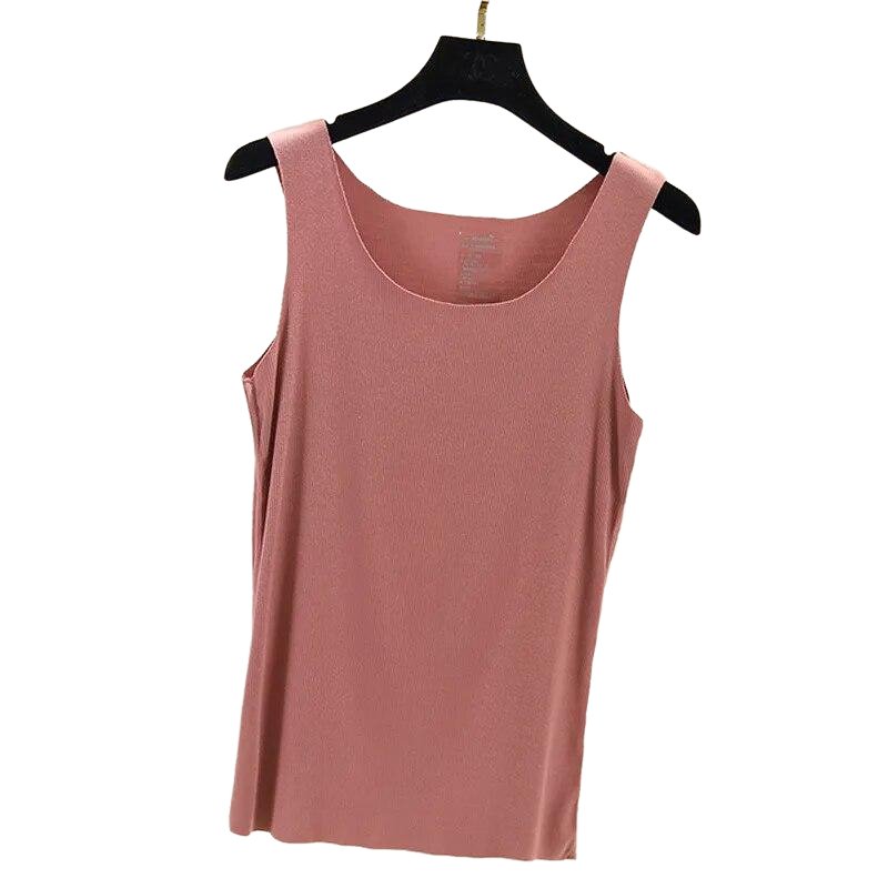 Summer Women Seamless O-Neck Tank Tops - www.SharpDuds.com