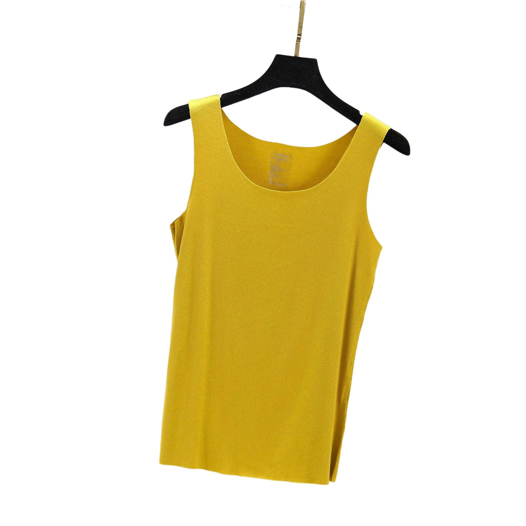 Summer Women Seamless O-Neck Tank Tops - www.SharpDuds.com