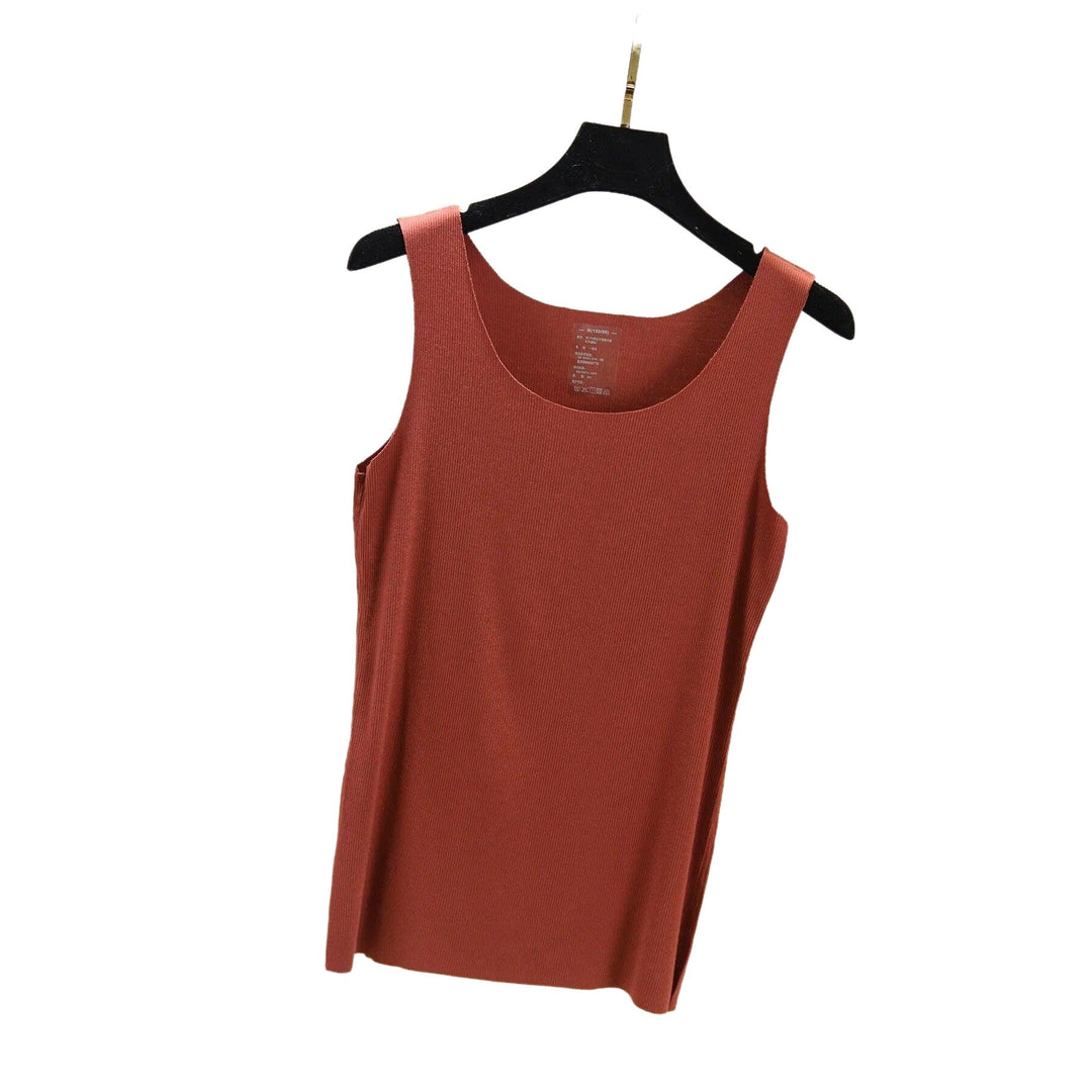 Summer Women Seamless O-Neck Tank Tops - www.SharpDuds.com