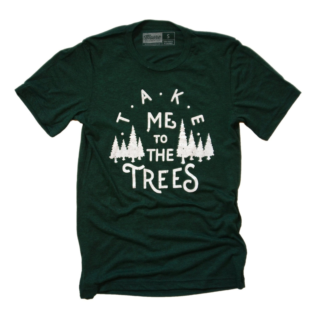 The Trees Tee-Emerald Triblend - www.SharpDuds.com