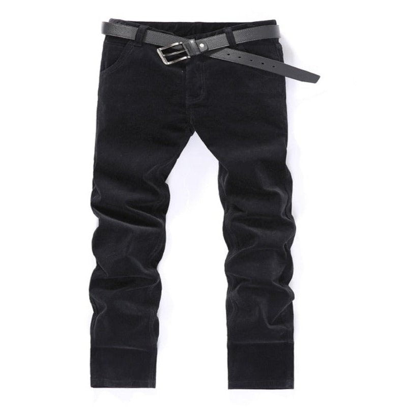 Thick Corduroy Stretch Casual Pants For Men - www.SharpDuds.com