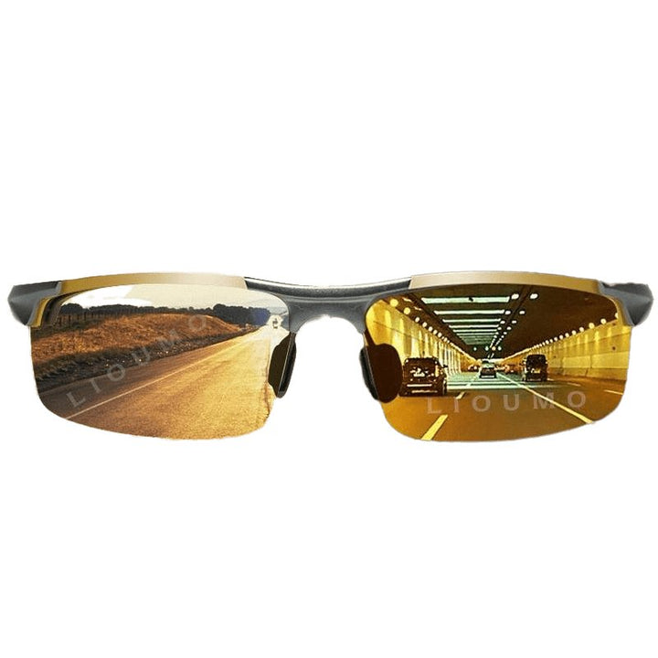 Top Anti-glare Polarized Day Night Vision Sunglasses - www.SharpDuds.com