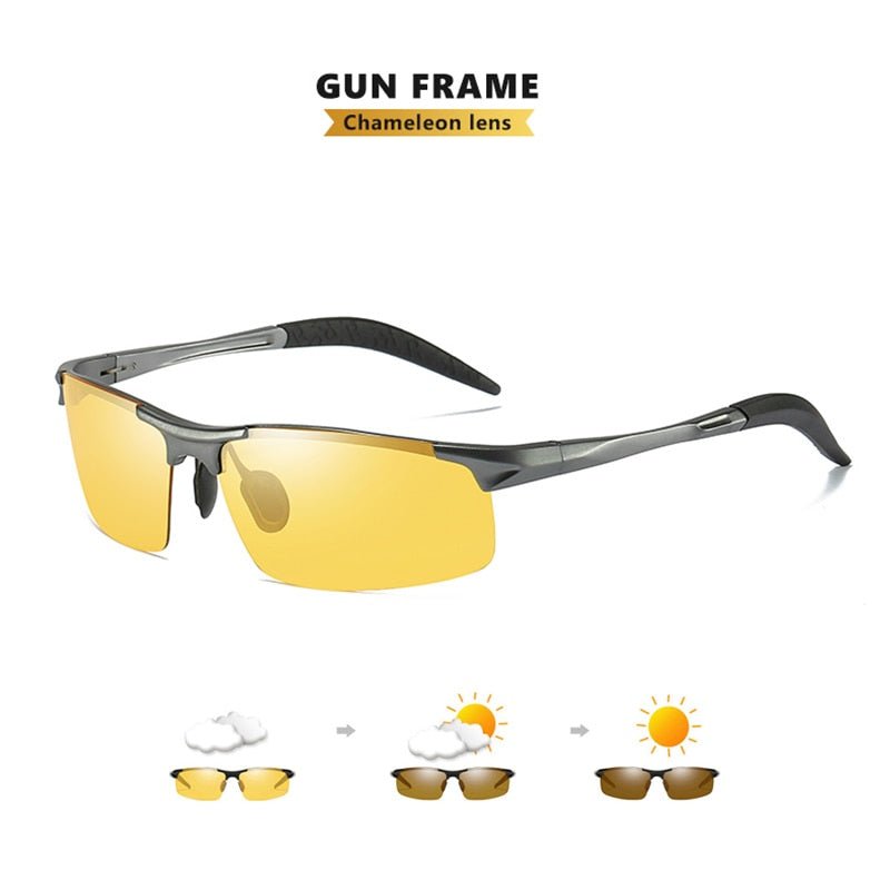 Top Anti-glare Polarized Day Night Vision Sunglasses - www.SharpDuds.com