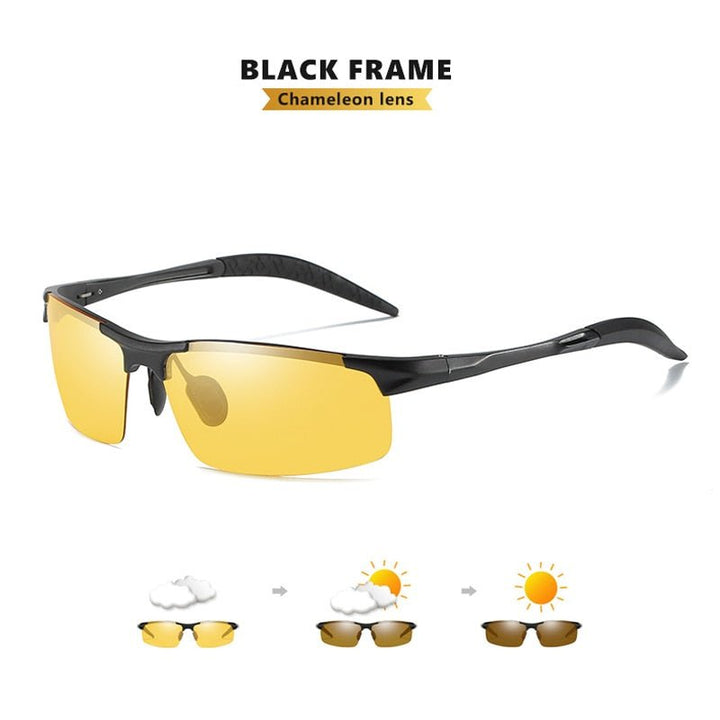 Top Anti-glare Polarized Day Night Vision Sunglasses - www.SharpDuds.com