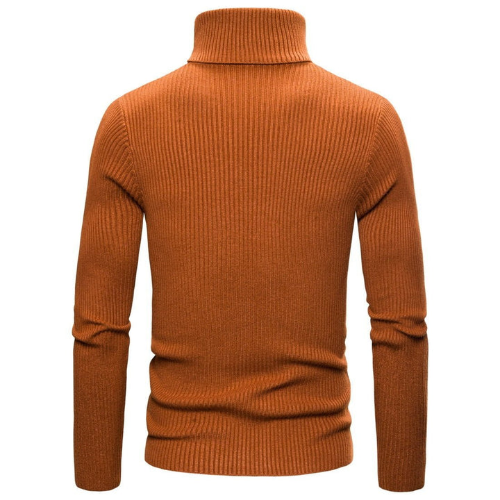 Turtleneck Casual All-match Knitted Sweater - www.SharpDuds.com