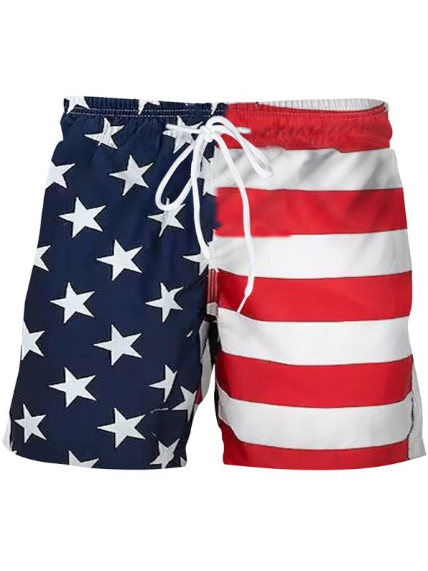 US Flag Flex Shorts - SharpDuds