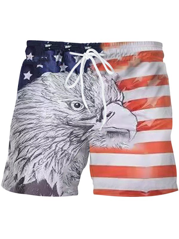 US Flag Flex Shorts - SharpDuds