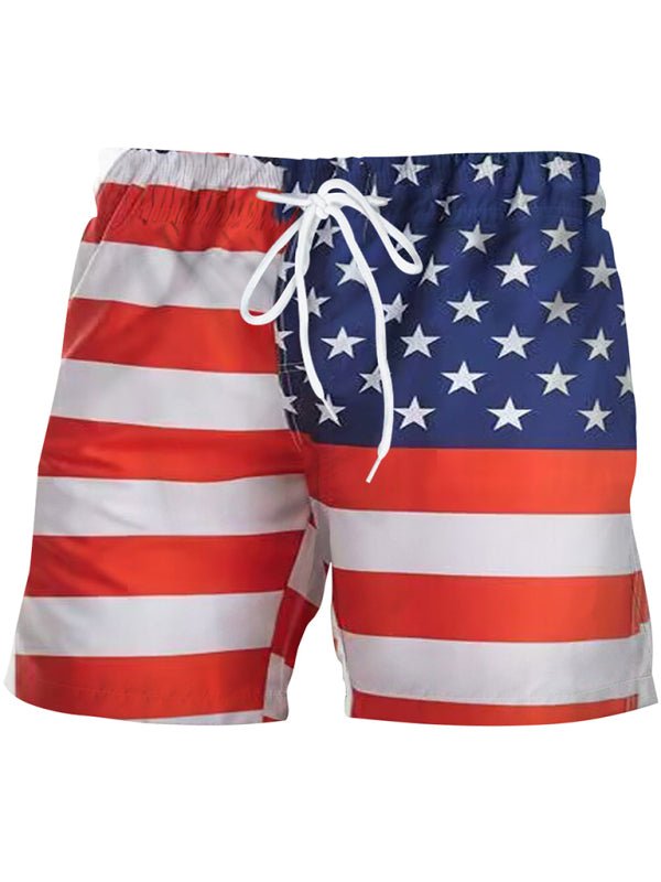 US Flag Flex Shorts - SharpDuds