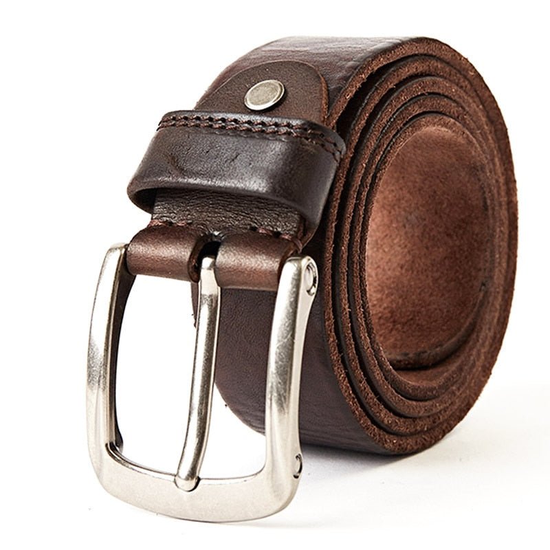 Vintage designed Pin Buckle Leather Belts - www.SharpDuds.com