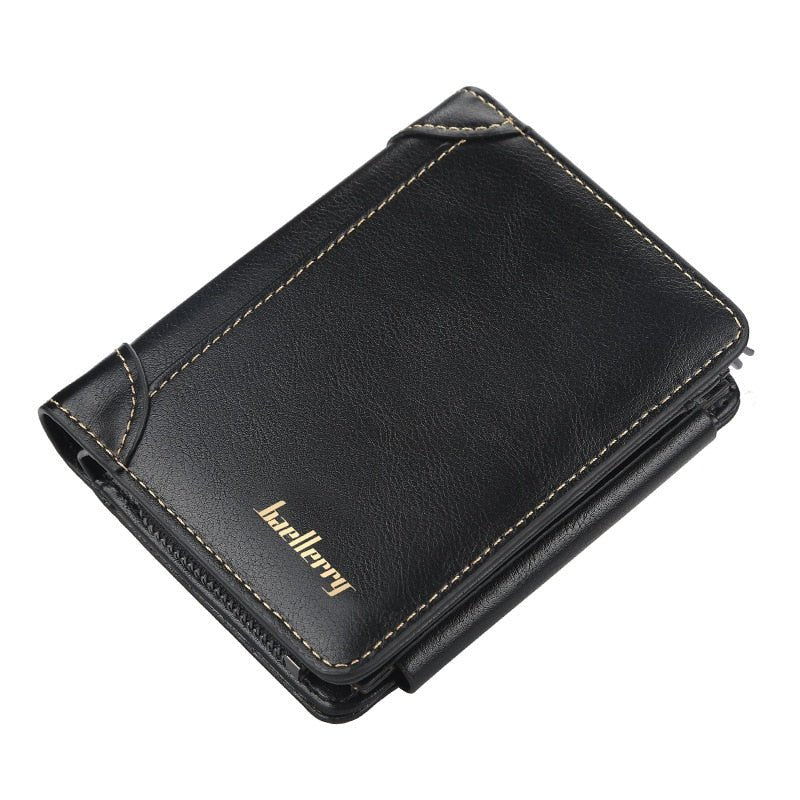 Vintage Leather Wallet with Card Holder - www.SharpDuds.com