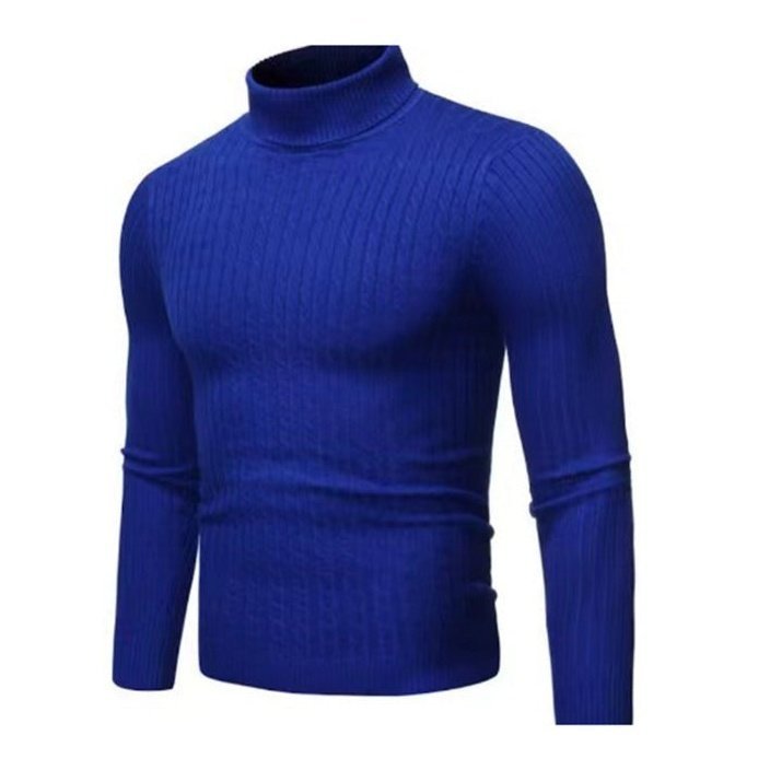 Warm Turtleneck Casual Slim Fit Sweaters - www.SharpDuds.com