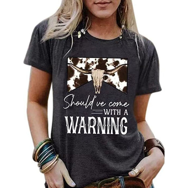 Women's Cowboy Graphic Tee - www.SharpDuds.com