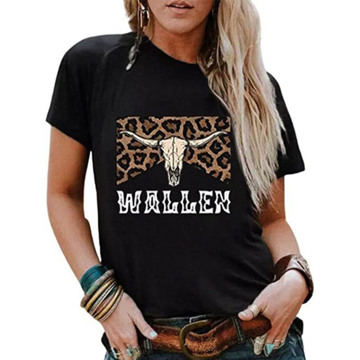 Women's Cowboy Graphic Tee - www.SharpDuds.com