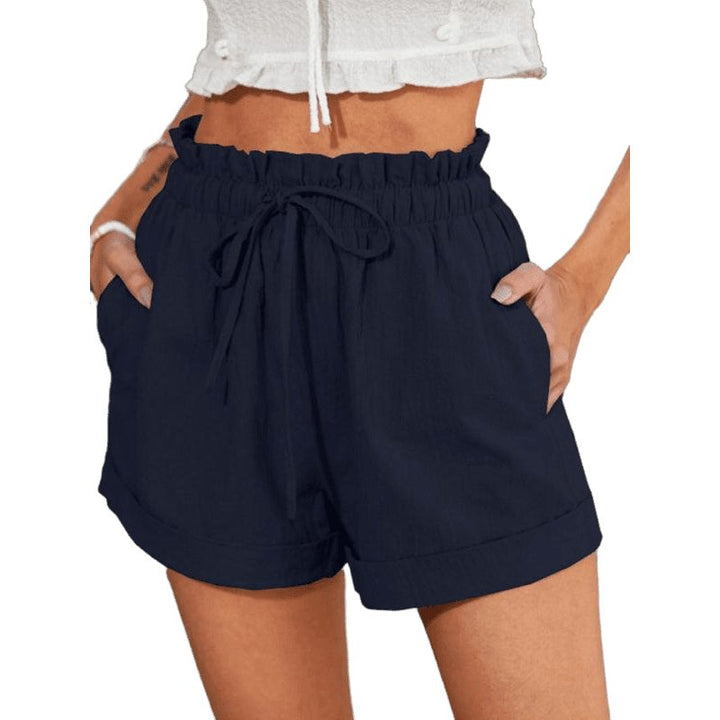 Women's woven casual all-match shorts - www.SharpDuds.com