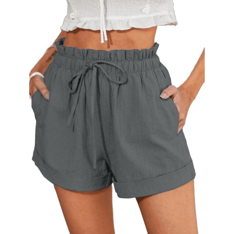 Women's woven casual all-match shorts - www.SharpDuds.com