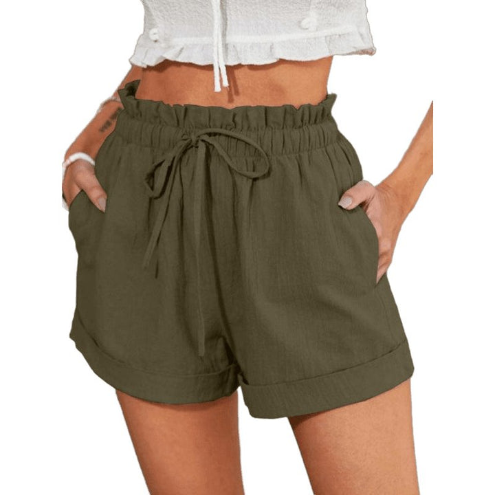 Women's woven casual all-match shorts - www.SharpDuds.com