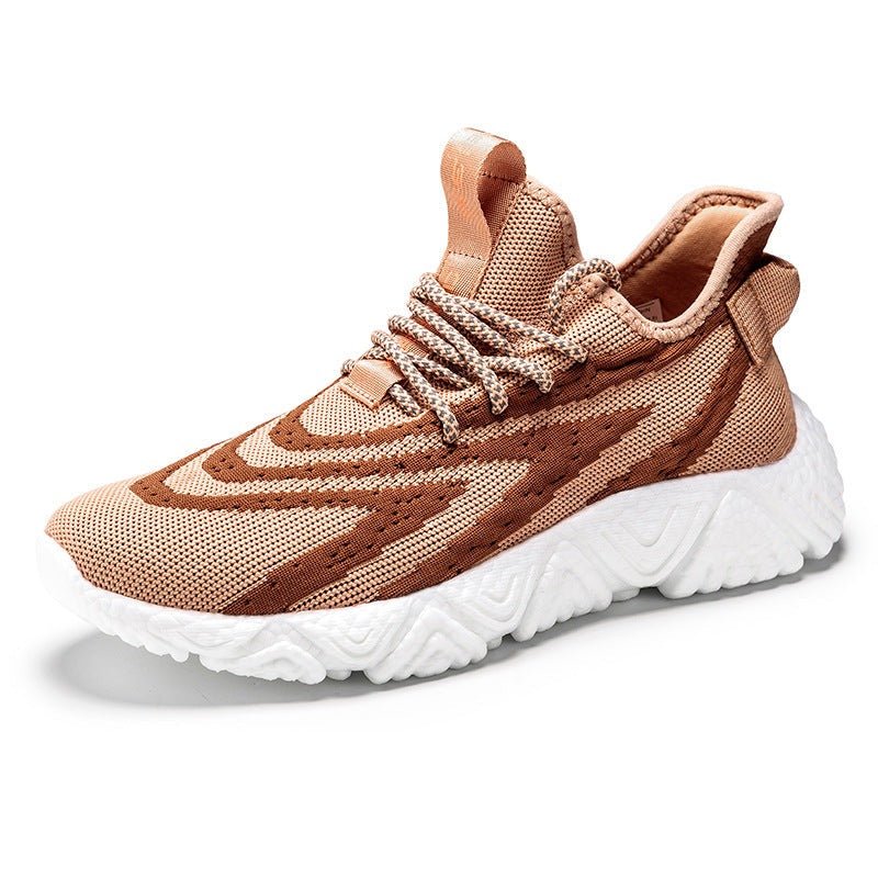 Youth Trendy Breathable Fly Woven Sports Shoes - www.SharpDuds.com