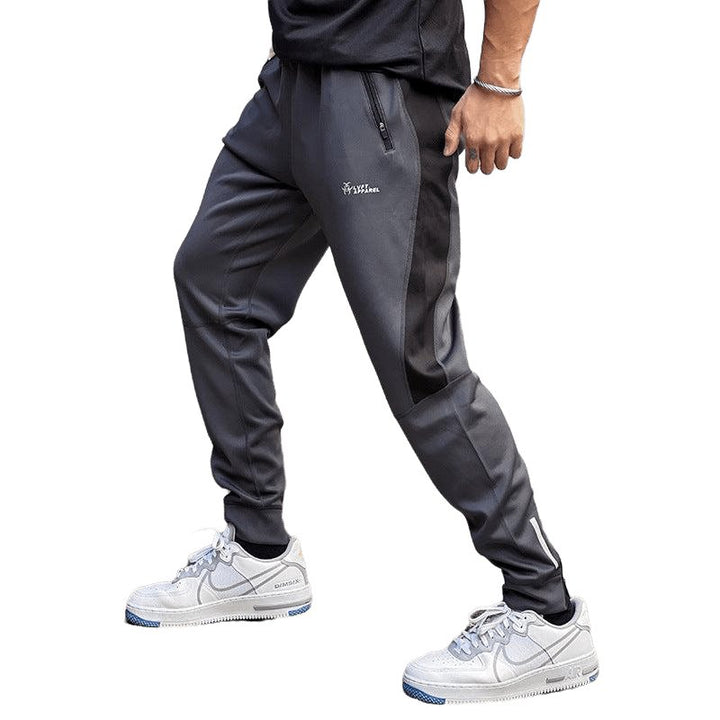 Zip Pocket Stretch Panel Sweatpants - www.SharpDuds.com