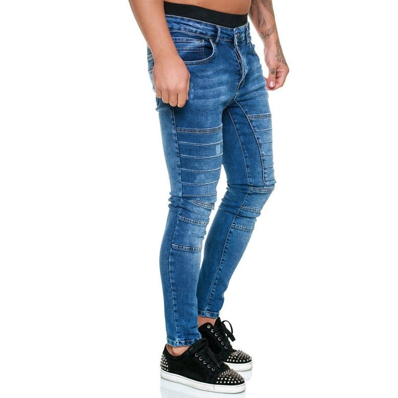 High Waist Slim Jeans