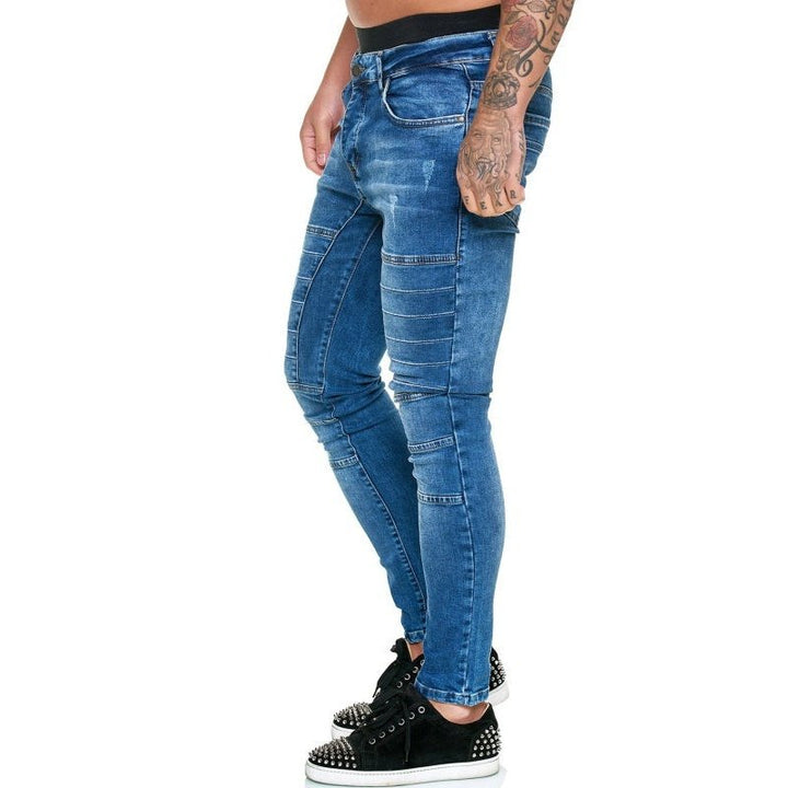 High Waist Slim Jeans